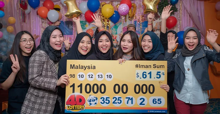 4D lucky number