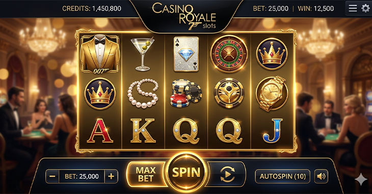 Casino Royale theme outfit