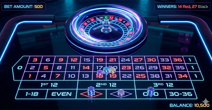 roulette table​